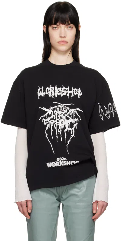 032C BLACK ARMOUR T-SHIRT