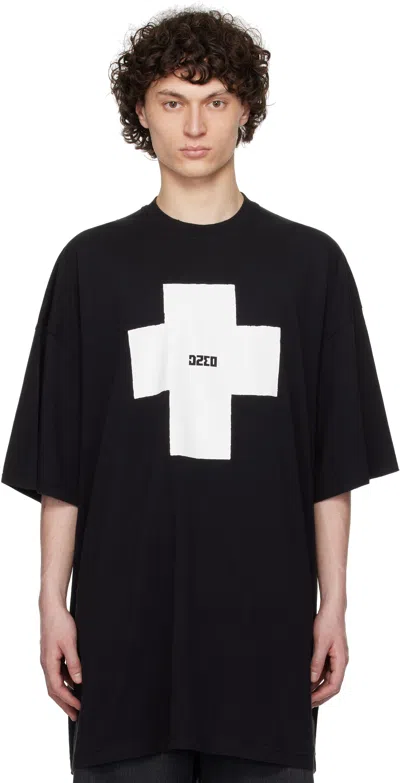 032C BLACK POINT ZERO OVERSIZED T-SHIRT