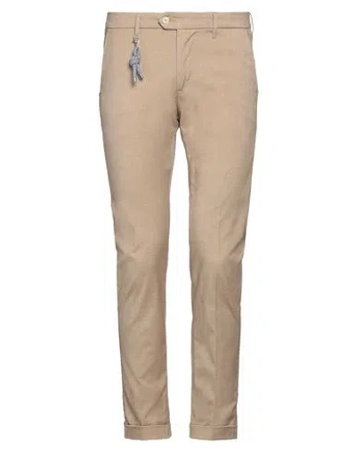 0/ZERO CONSTRUCTION 0/ZERO CONSTRUCTION MAN PANTS BEIGE SIZE 31 COTTON, POLYESTER, ELASTANE