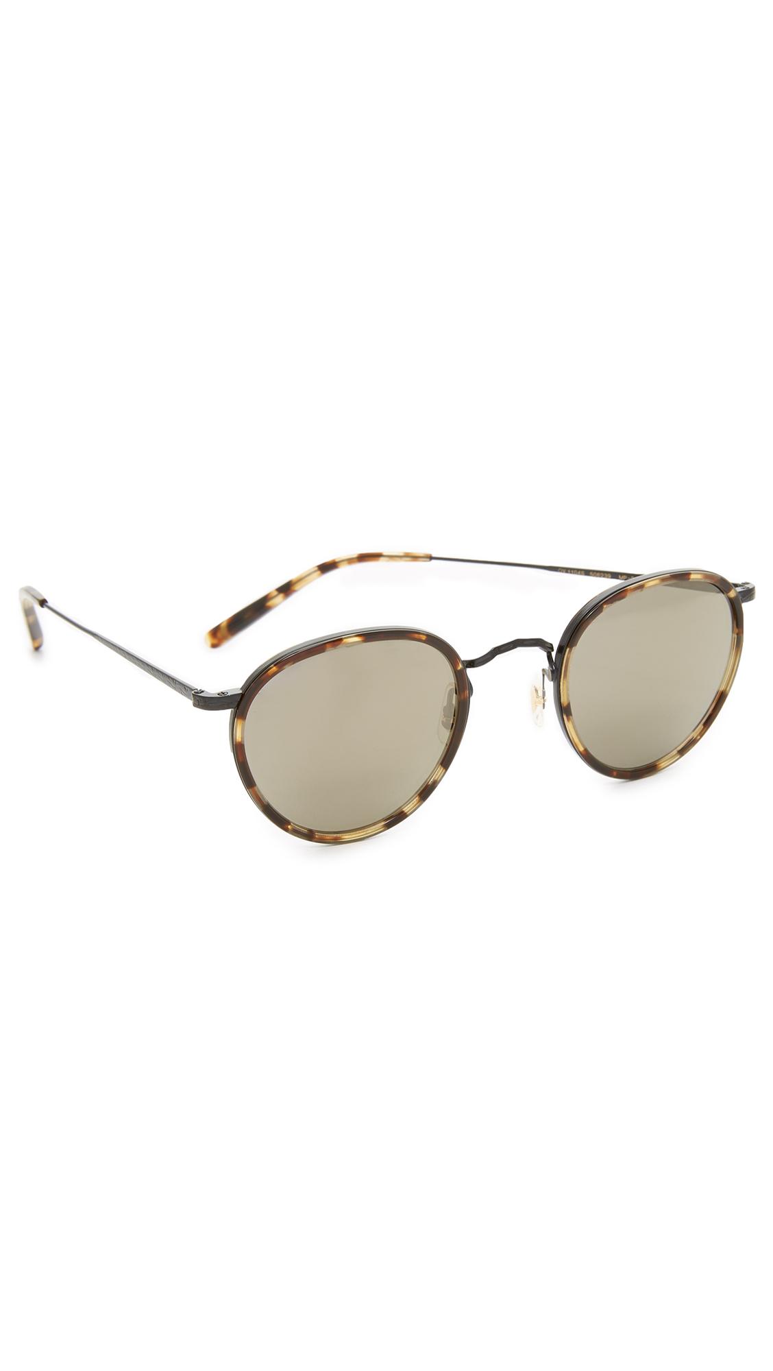 Shop Oliver Peoples Mp 2 Sunglasses In Gold