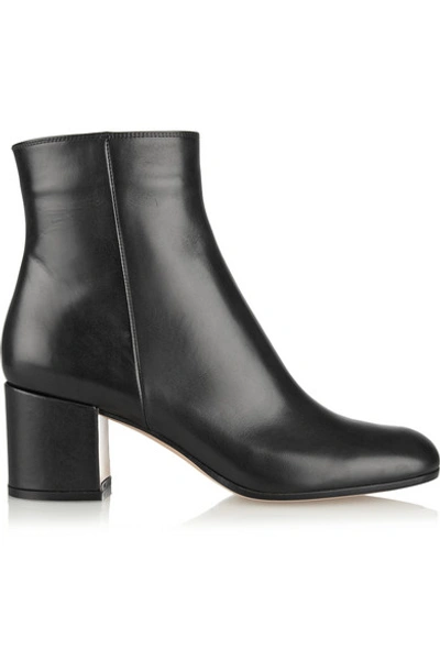 GIANVITO ROSSI Leather Ankle Boots