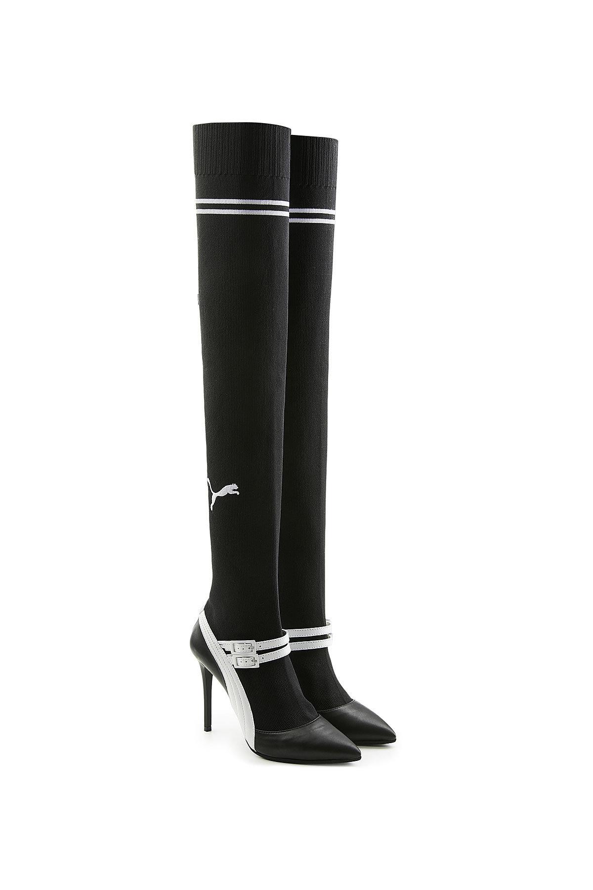 puma thigh high boots