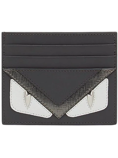 FENDI BAG BUGS-APPLIQUÉ CARD HOLDER