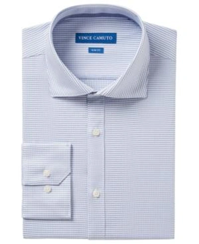 VINCE CAMUTO MEN'S SLIM-FIT COMFORT STRETCH PRINT DRESS SHIRT
