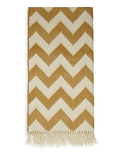 JONATHAN ADLER ZIGZAG DESIGNED THROW