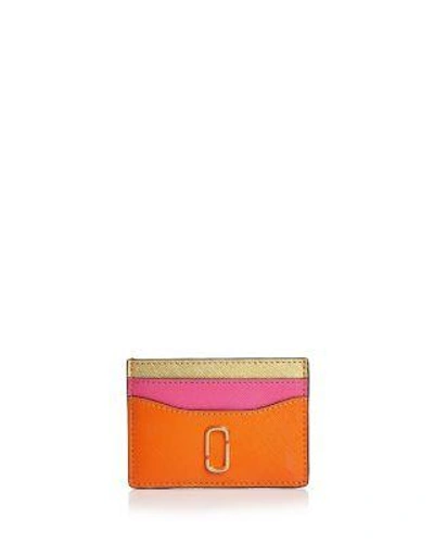 MARC JACOBS SNAPSHOT LEATHER CARD CASE