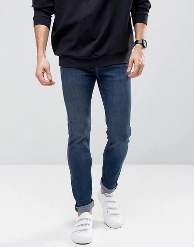 CHEAP MONDAY TIGHT SKINNY JEANS PURE BLUE-BLUES