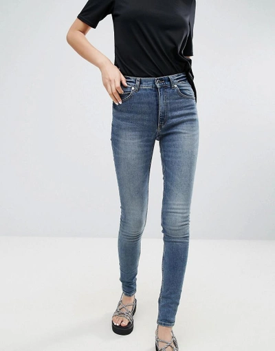 CHEAP MONDAY SECOND SKIN JEANS - BLUE
