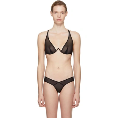 LA FILLE D'O LA FILLE DO BLACK FAST GIRL MONOWIRED BRA