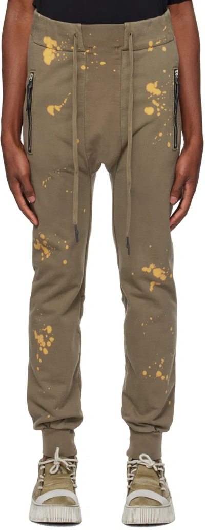 11 BY BORIS BIDJAN SABERI KHAKI P13 SWEATPANTS