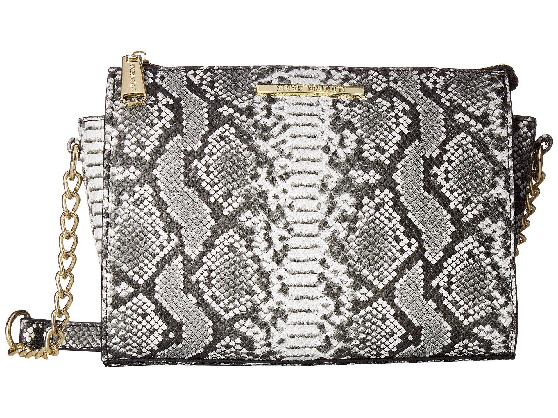 steve madden snakeskin crossbody