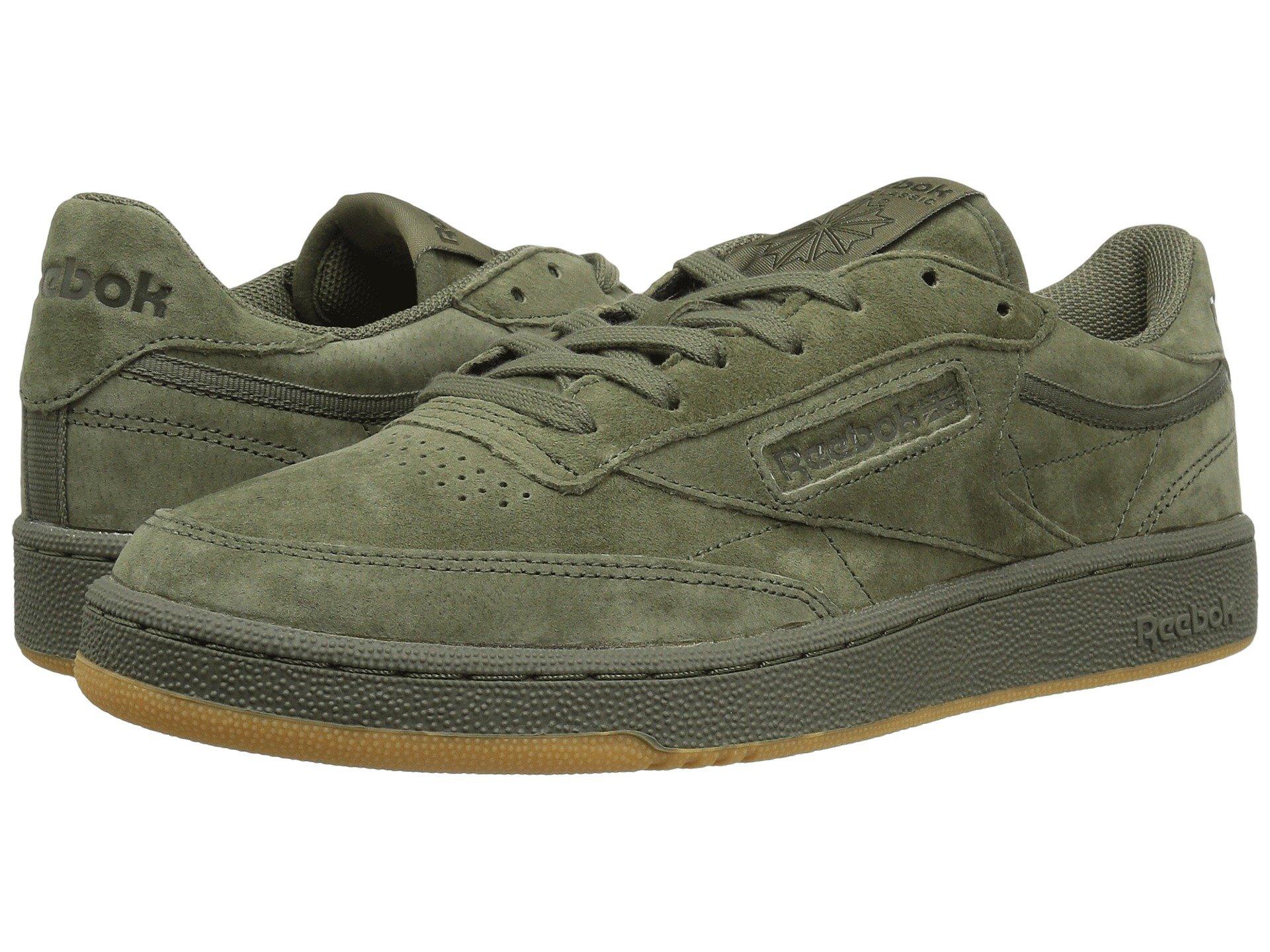 reebok club c 85 hunter green