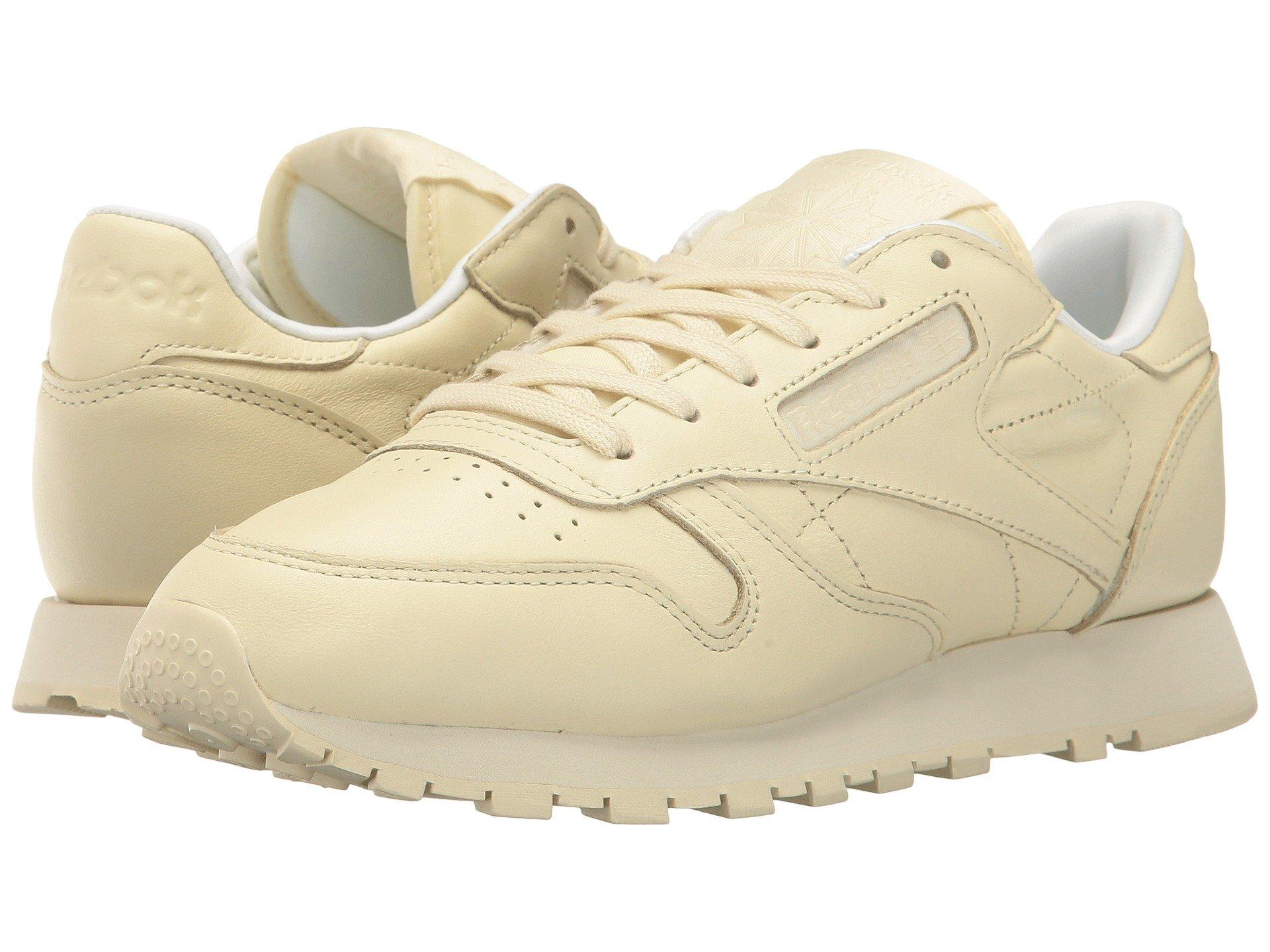 reebok cl leather khaki mono