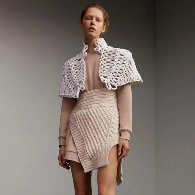 BURBERRY Hand-looped Rope Capelet