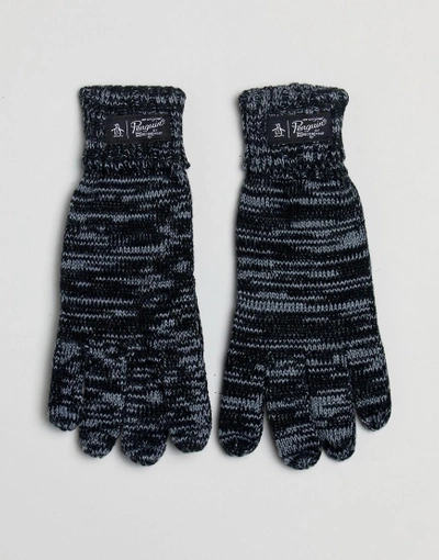 ORIGINAL PENGUIN STRAITS GLOVES - BLACK