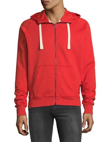 g star red hoodie