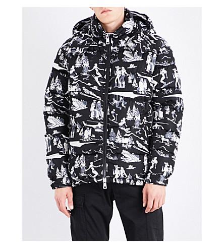 moncler ski print jacket