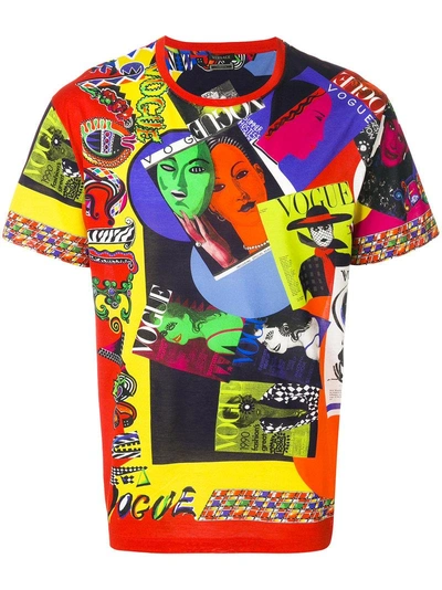 VERSACE VOGUE PRINT TRIBUTE T-SHIRT