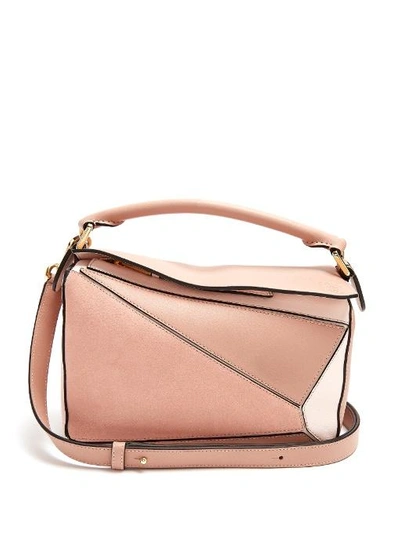 Puzzle small grained-leather cross-body bag | LOEWE