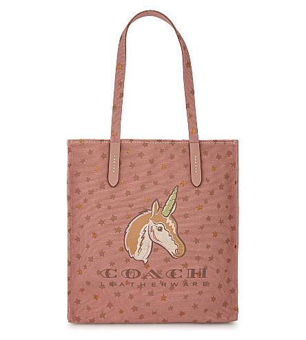 coach unicorn tote