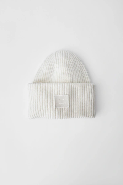 Acne studios beanie white hotsell