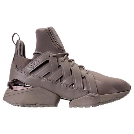 puma women's muse metallic casual sneakers from finish line