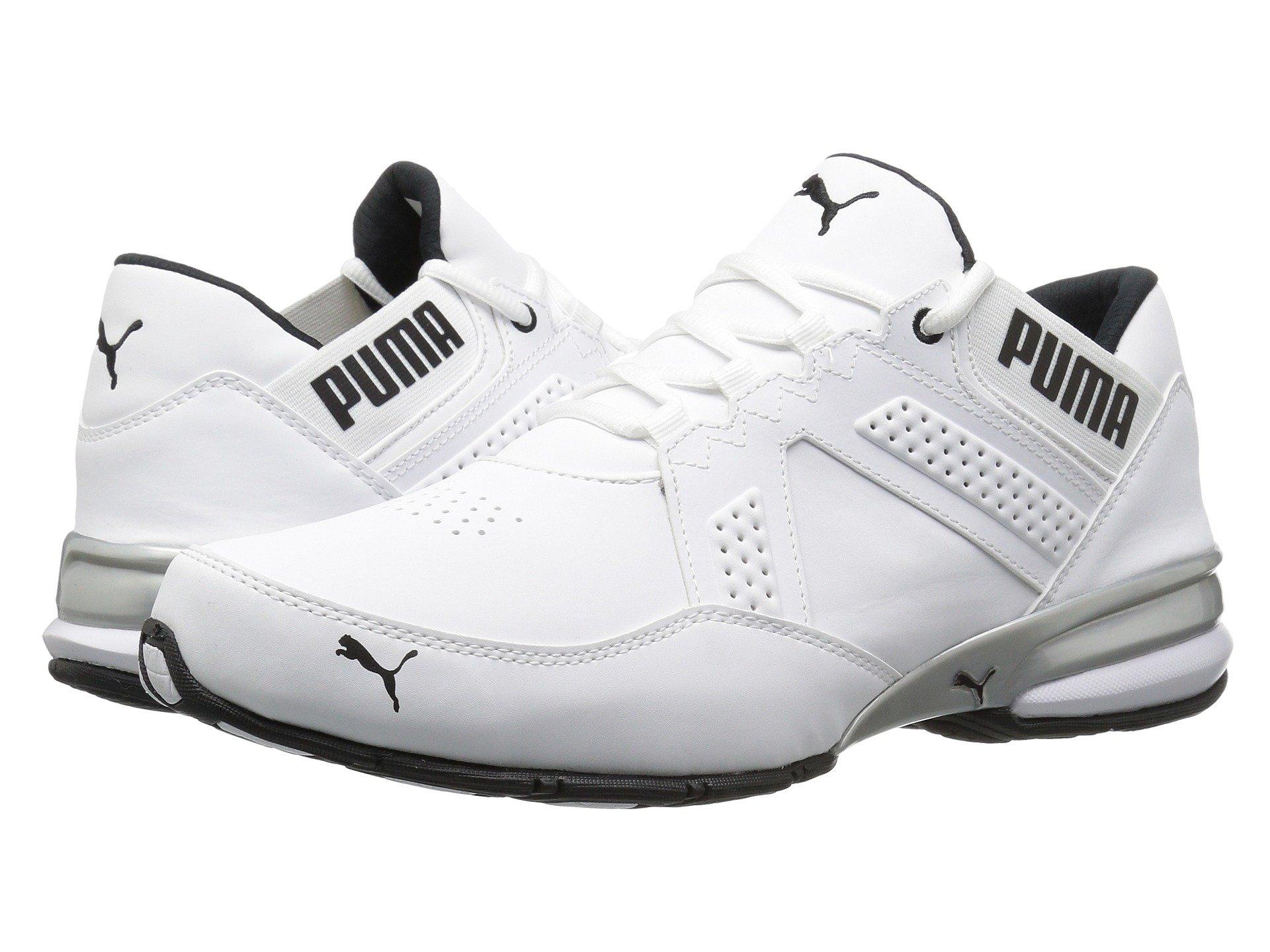 Shop Puma Enzin Sl In White/ Black