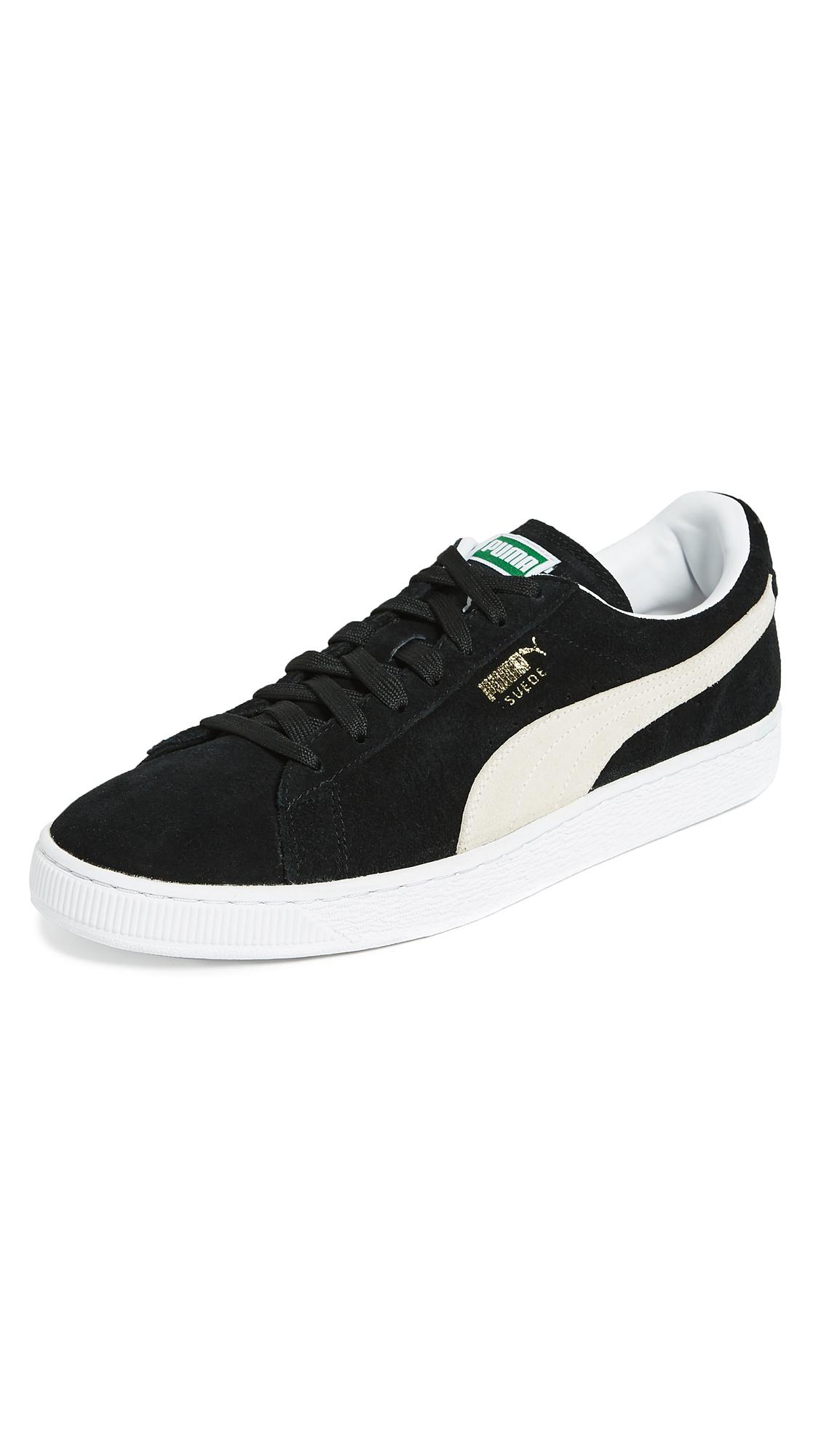 puma suede classic plus black