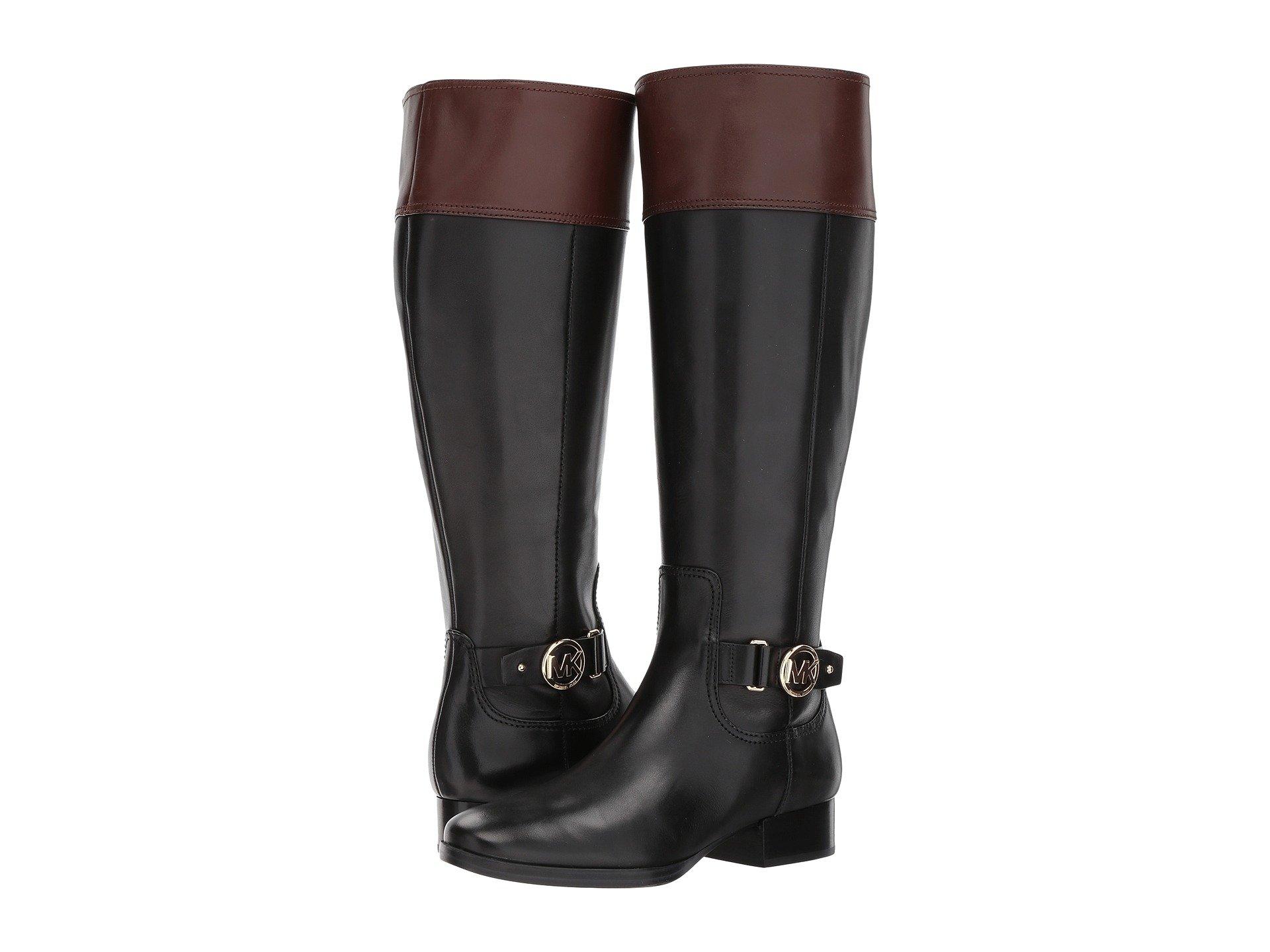 michael kors wide shaft boots