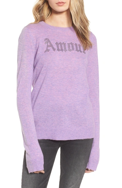 ZADIG & VOLTAIRE MISS BIS CASHMERE SWEATER