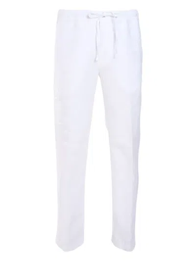 120% LINO DRAWSTRING-WAIST TROUSERS