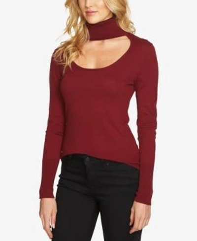1.STATE LONG-SLEEVE CHOKER TOP