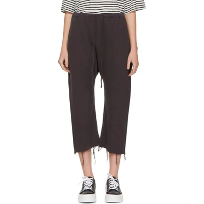 R13 R13 BLACK FIELD SWEATPANTS