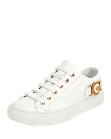 versace medusa low top sneakers
