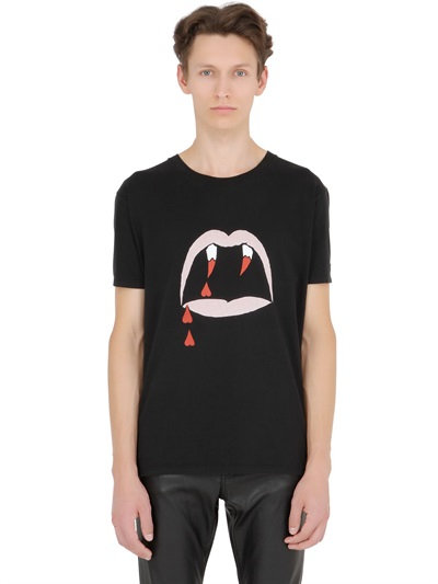 saint laurent vampire tee