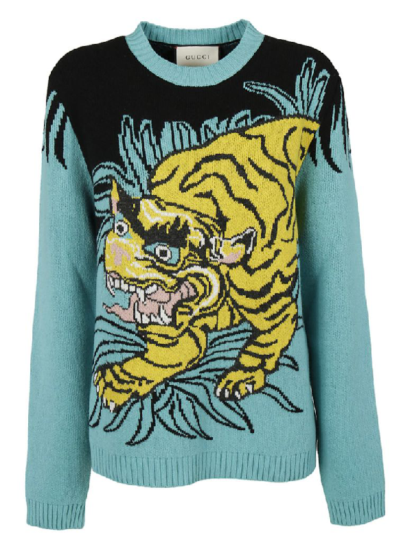 gucci sweater with tiger
