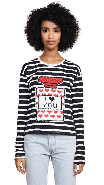 MICHAELA BUERGER I LOVE YOU PERFUME BOTTLE TEE