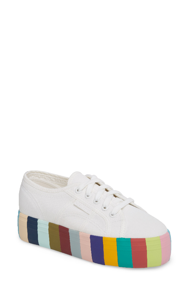 2790 stripe platform sneaker