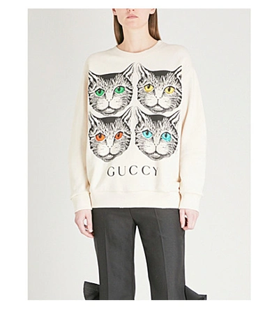 Gucci mystic cat sweatshirt sale