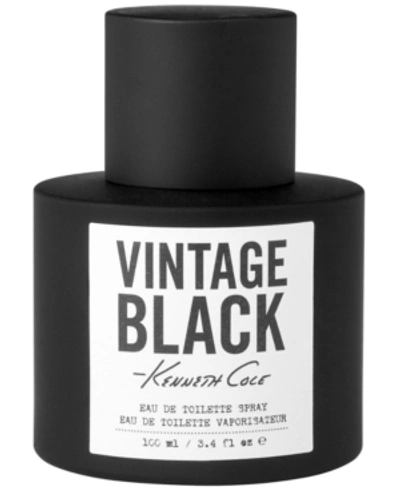 KENNETH COLE MEN'S VINTAGE BLACK EAU DE TOILETTE, 3.4 OZ