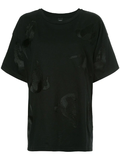 IKUMI embroidered oversized T-shirt