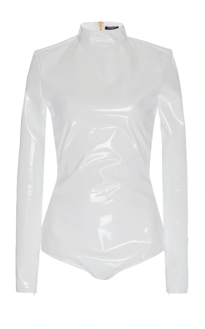 BALMAIN VINYL BODYSUIT