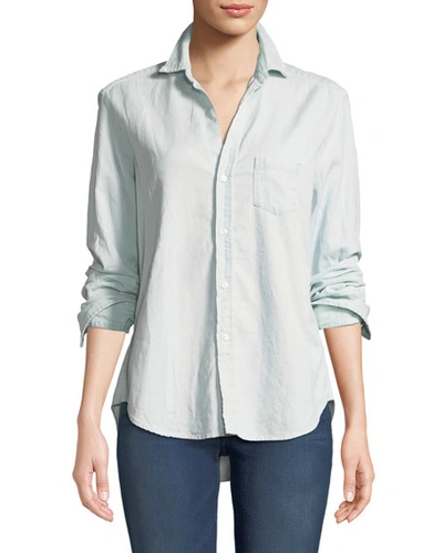 FRANK & EILEEN EILEEN LONG-SLEEVE BUTTON-DOWN COTTON SHIRT