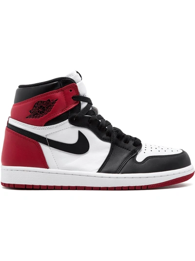 JORDAN AIR JORDAN 1 RETRO HIGH OG "BLACK TOE" SNEAKERS