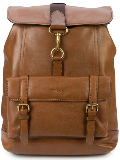 coach bleecker backpack fawn Coach Bleecker Backpack In Brown