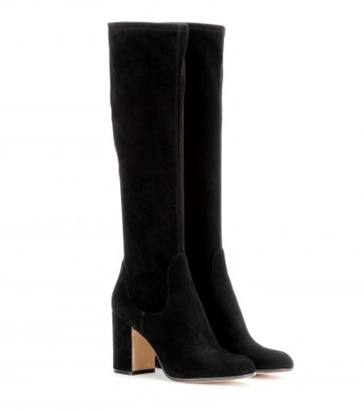 GIANVITO ROSSI Suede Knee-Boots