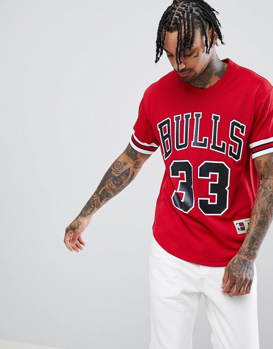 bulls mesh jersey