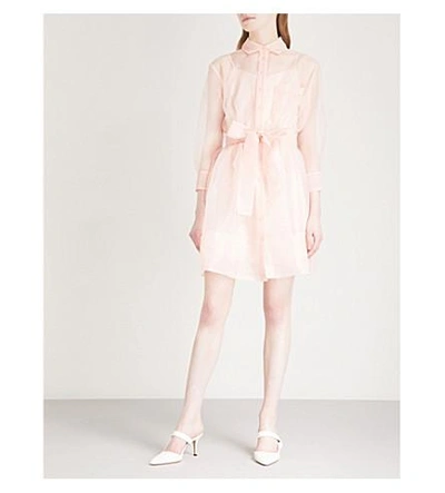 Organza shirt best sale dress maje