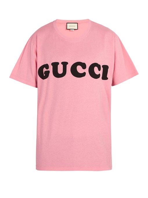 pink gucci tee