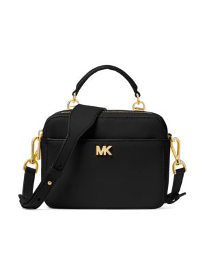 michael michael kors mott mini pebbled leather crossbody
